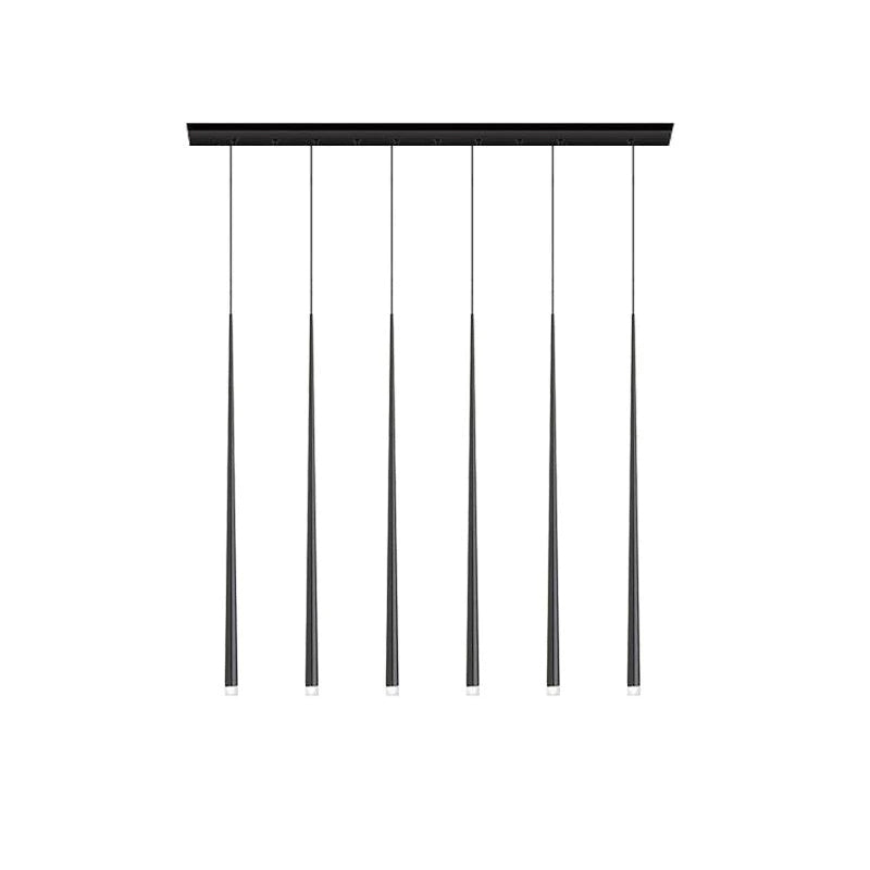 Slender Drop Rod Chandelier | Ormexis