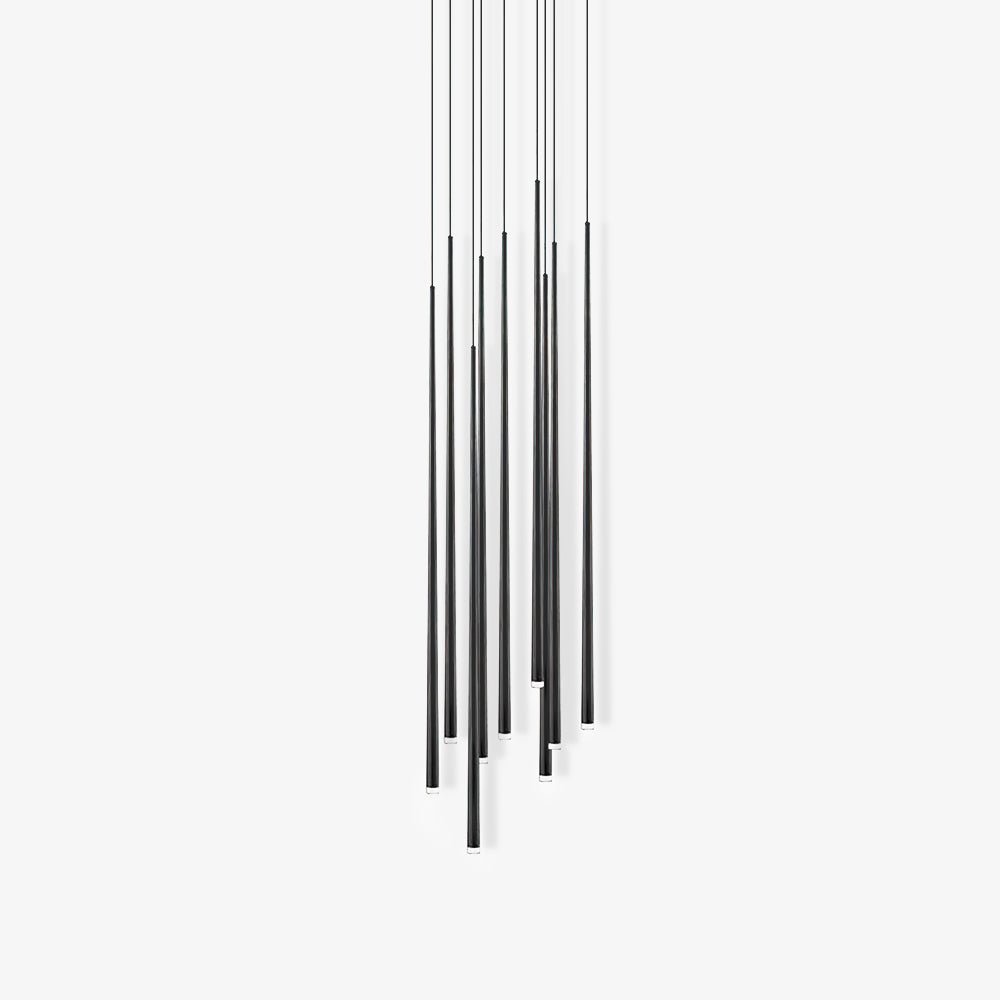 Slender Drop Rod Chandelier | Ormexis