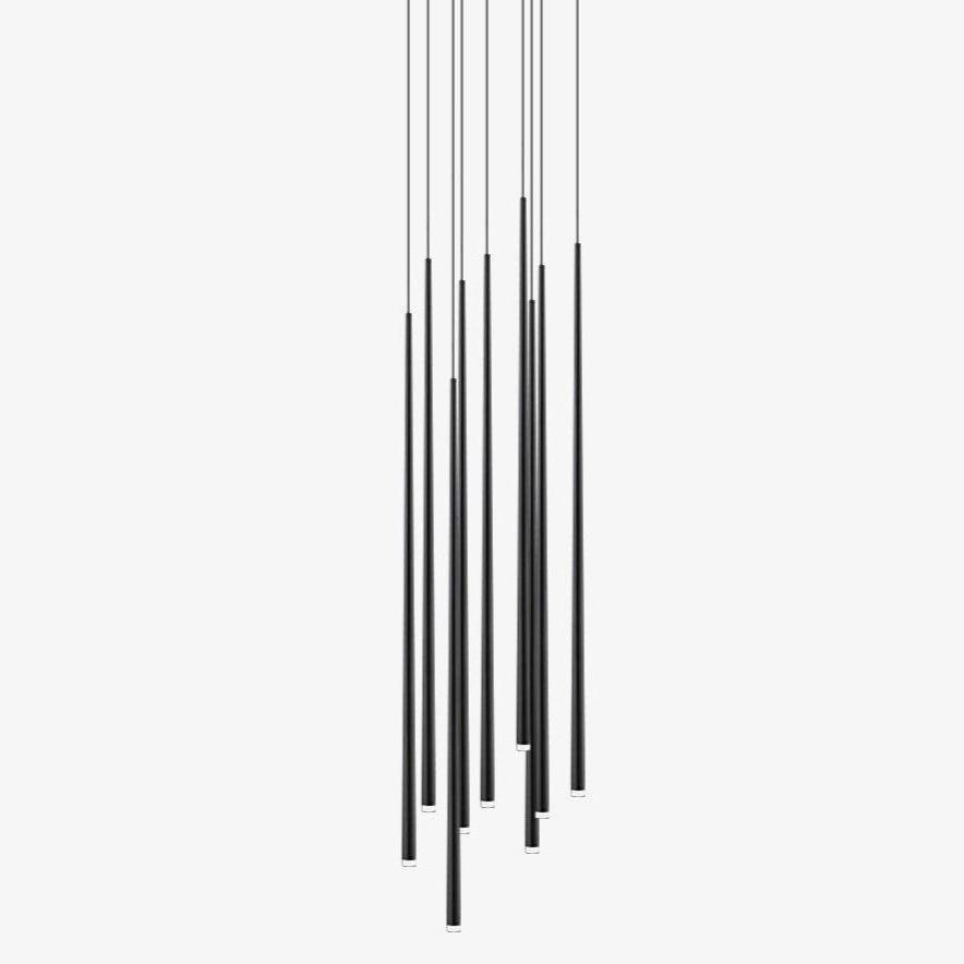 Slender Drop Rod Chandelier | Ormexis