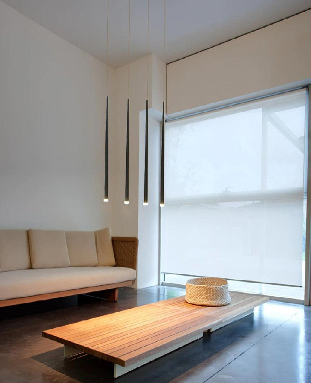 Slender Drop Rod Chandelier | Ormexis