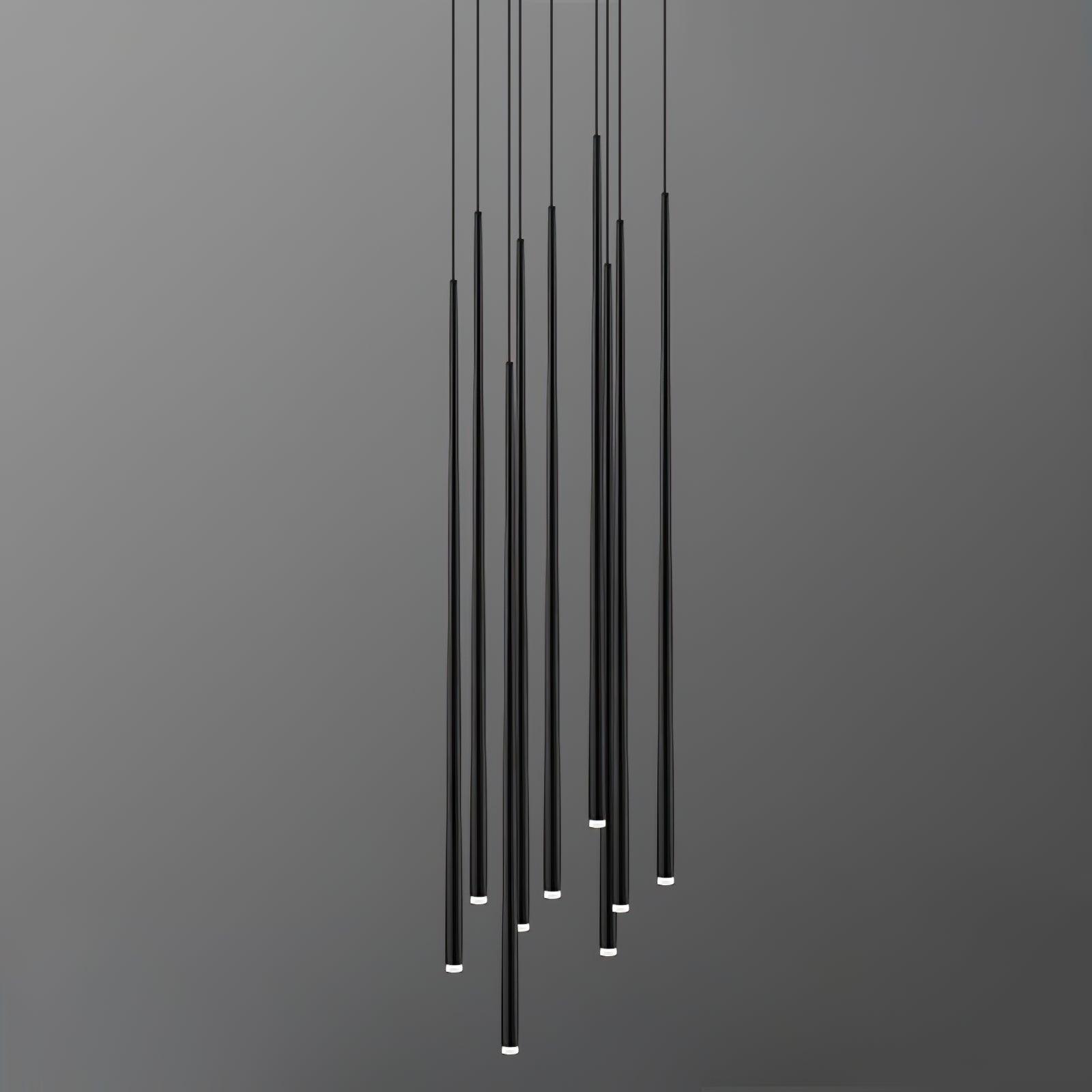 Slender Drop Rod Chandelier | Ormexis