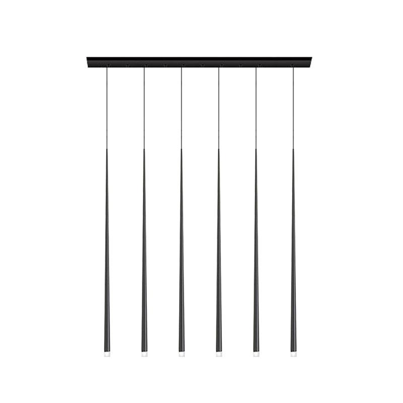 Slender Drop Rod Chandelier | Ormexis