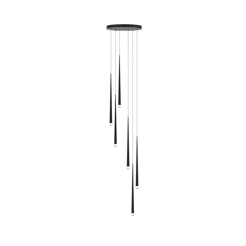 Slender Drop Rod Chandelier | Ormexis
