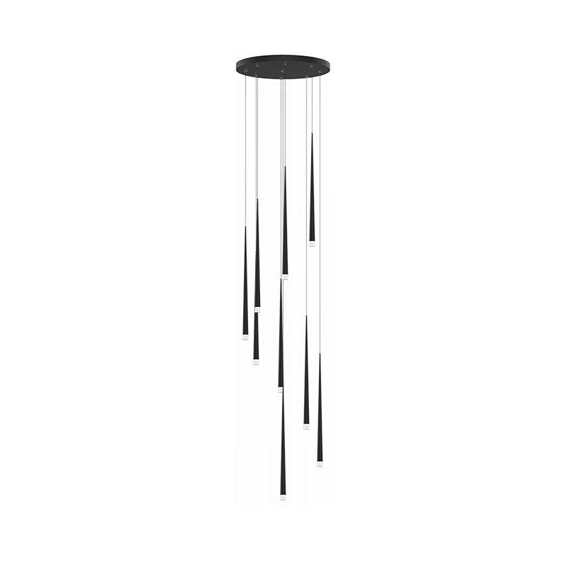 Slender Drop Rod Chandelier | Ormexis