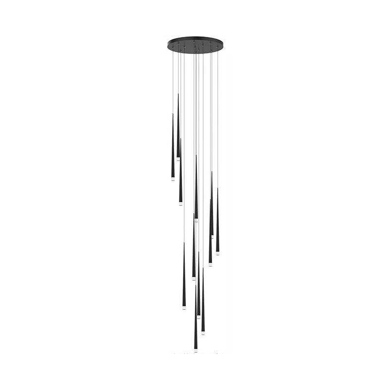 Slender Drop Rod Chandelier | Ormexis