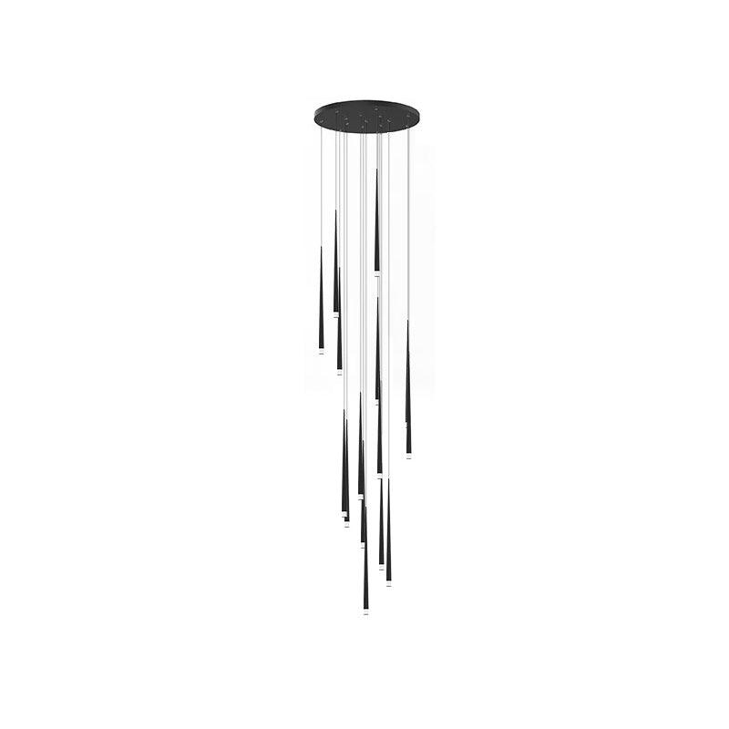 Slender Drop Rod Chandelier | Ormexis
