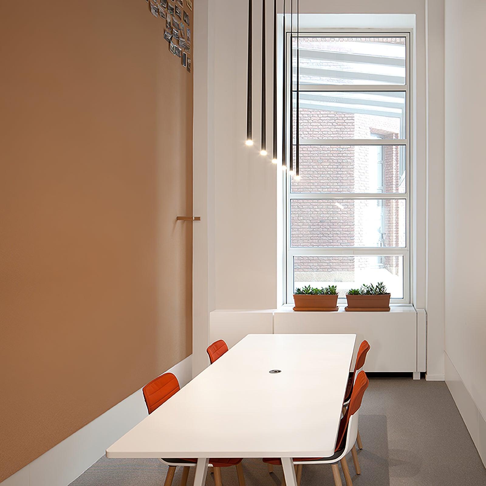 Slender Drop Rod Chandelier | Ormexis