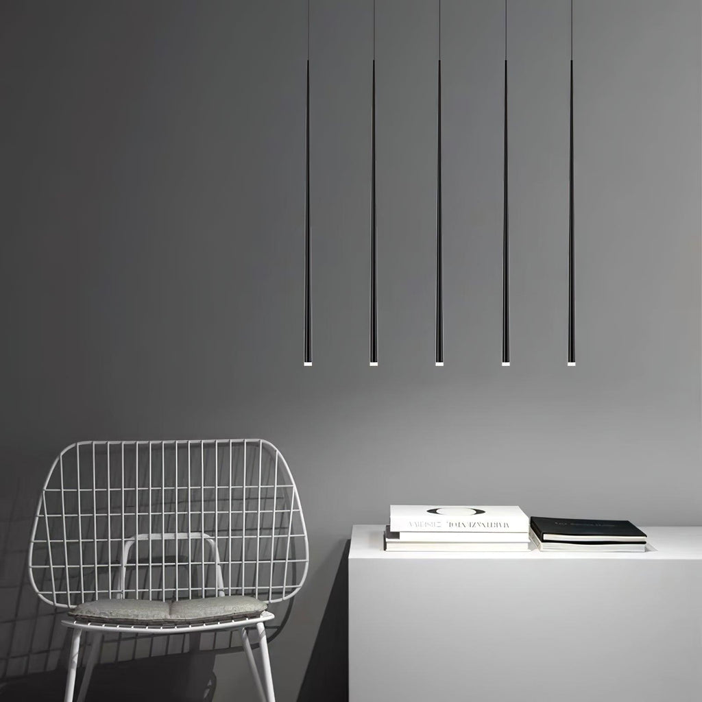 Slender Drop Rod Chandelier | Ormexis