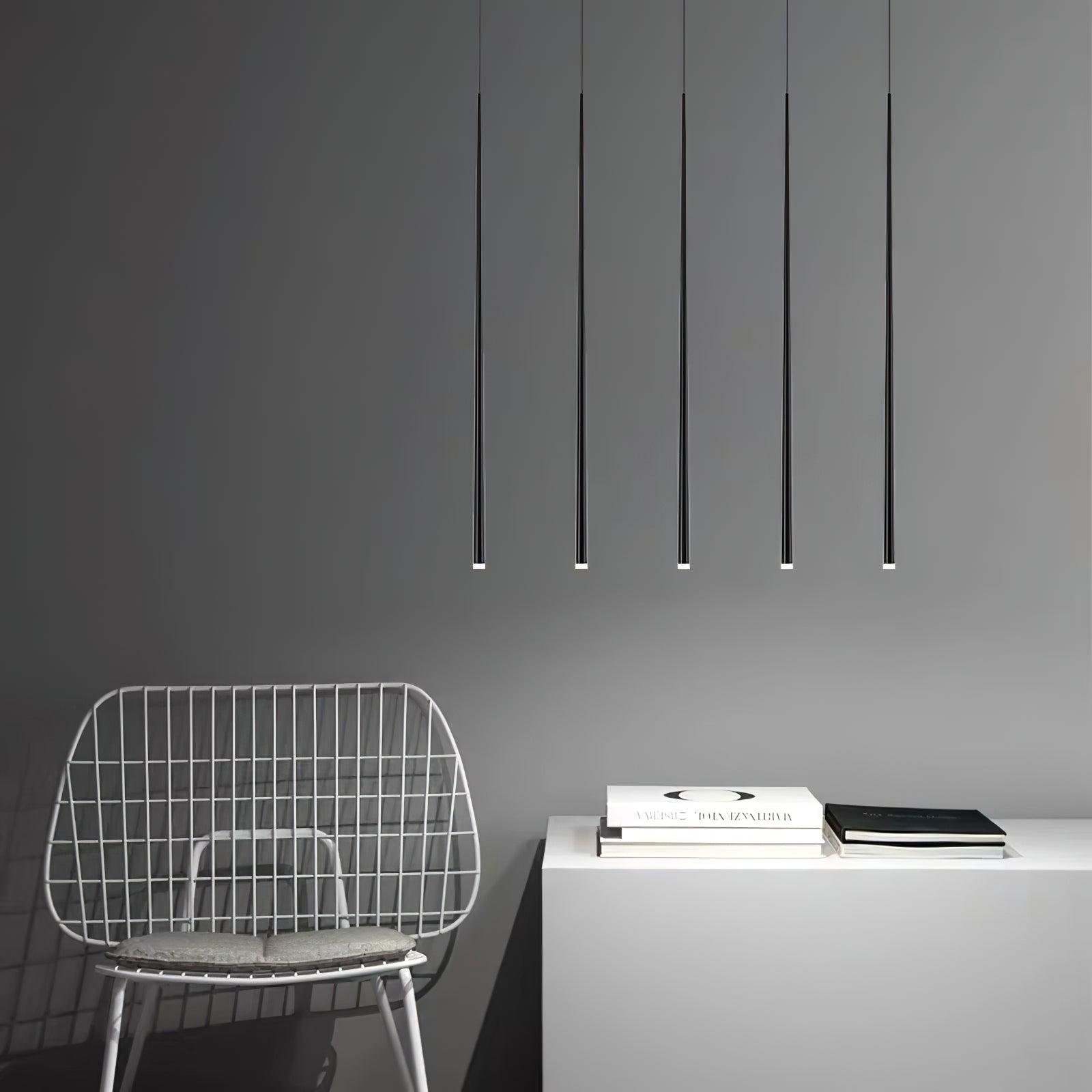 Slender Drop Rod Chandelier | Ormexis
