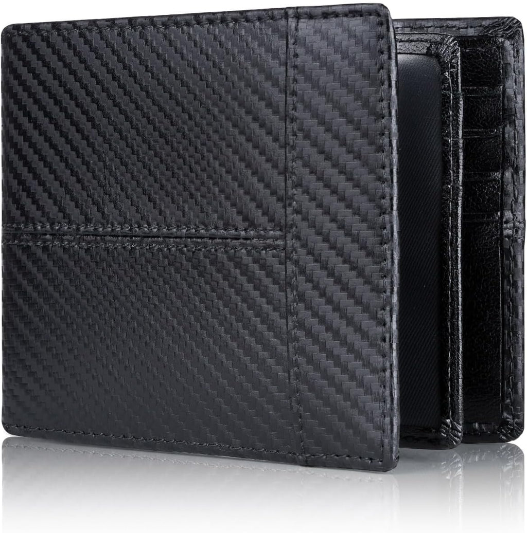 SlimArmor RFID Shield Leather Wallet For Men With Sixteen Card Slots, Durable Everyday Use