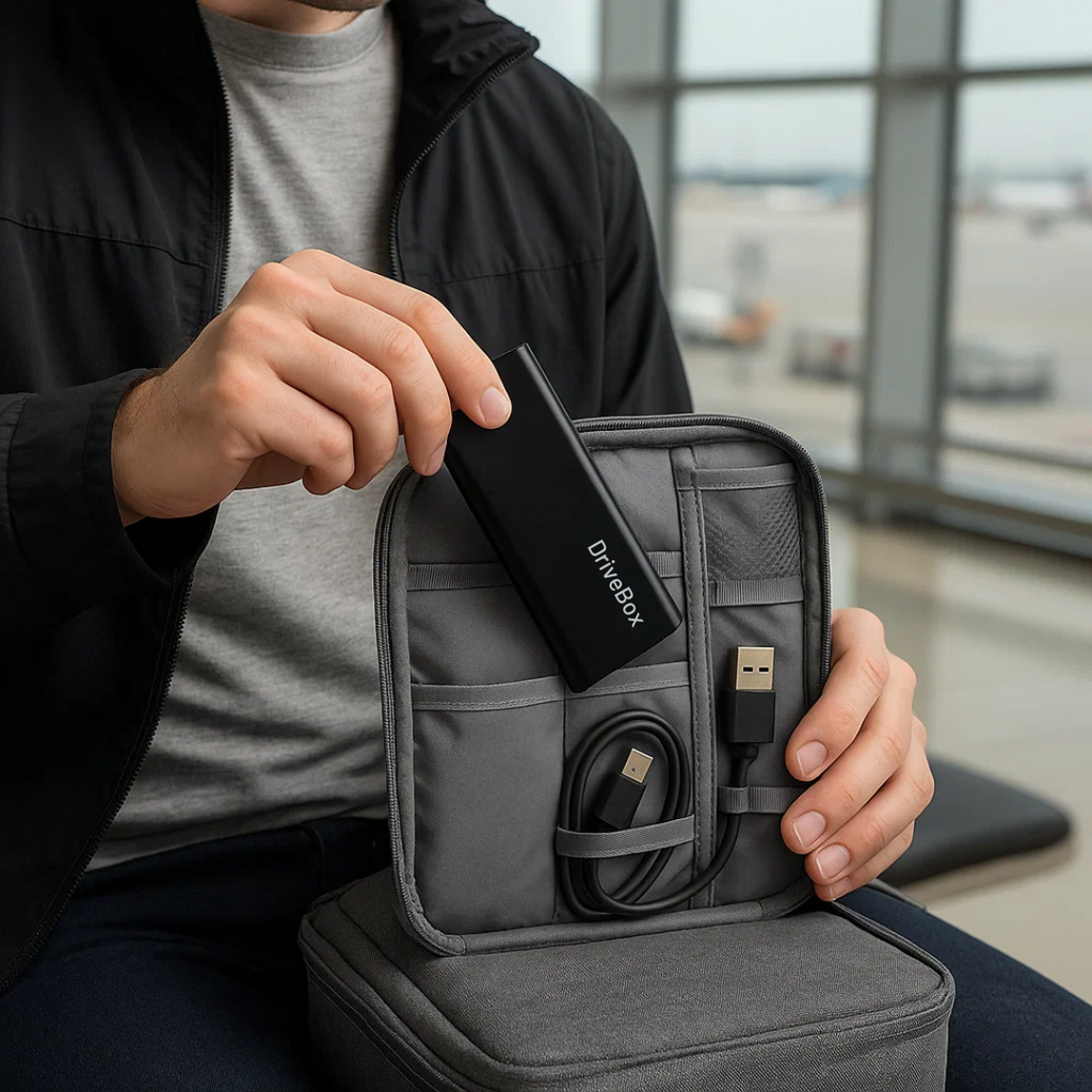 Slim Storage Ultra přenosný externí disk 64GB USB-C pro rychlé přenosy dat