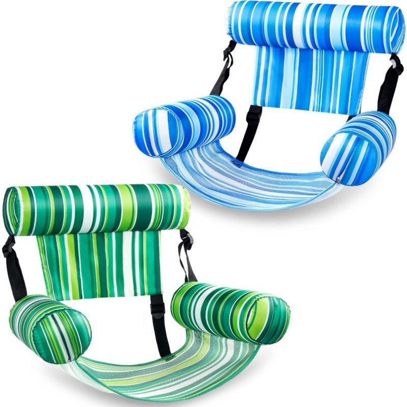 Sloosh Tropic-Ease aufblasbarer Poolstuhl mit verstellbarer Rückenlehne