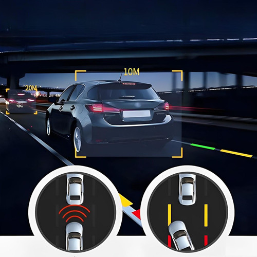 SmartDrive Dashcam med AI-parkeringvarningar och ADAS-teknik