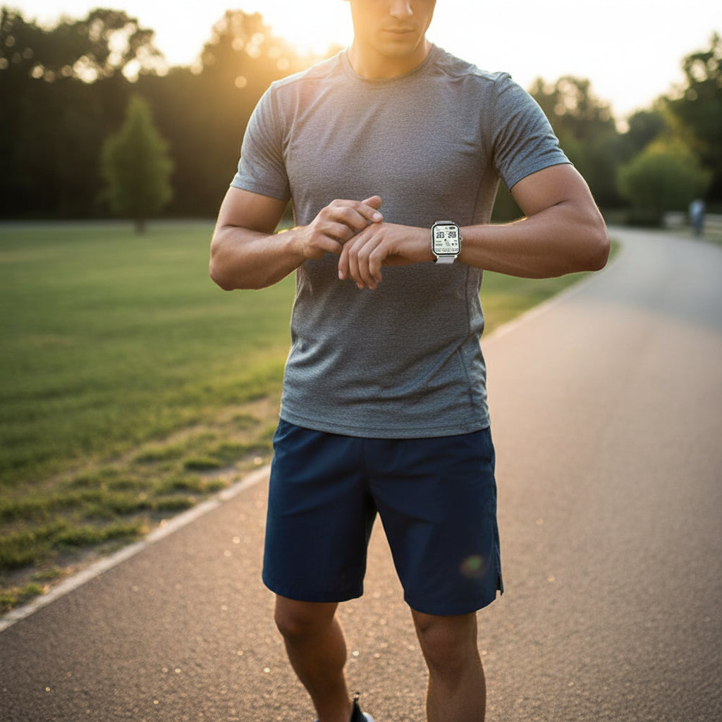 Chytré fitness hodinky s HD dotykovým displejem a sledováním zdraví, Bluetooth volání