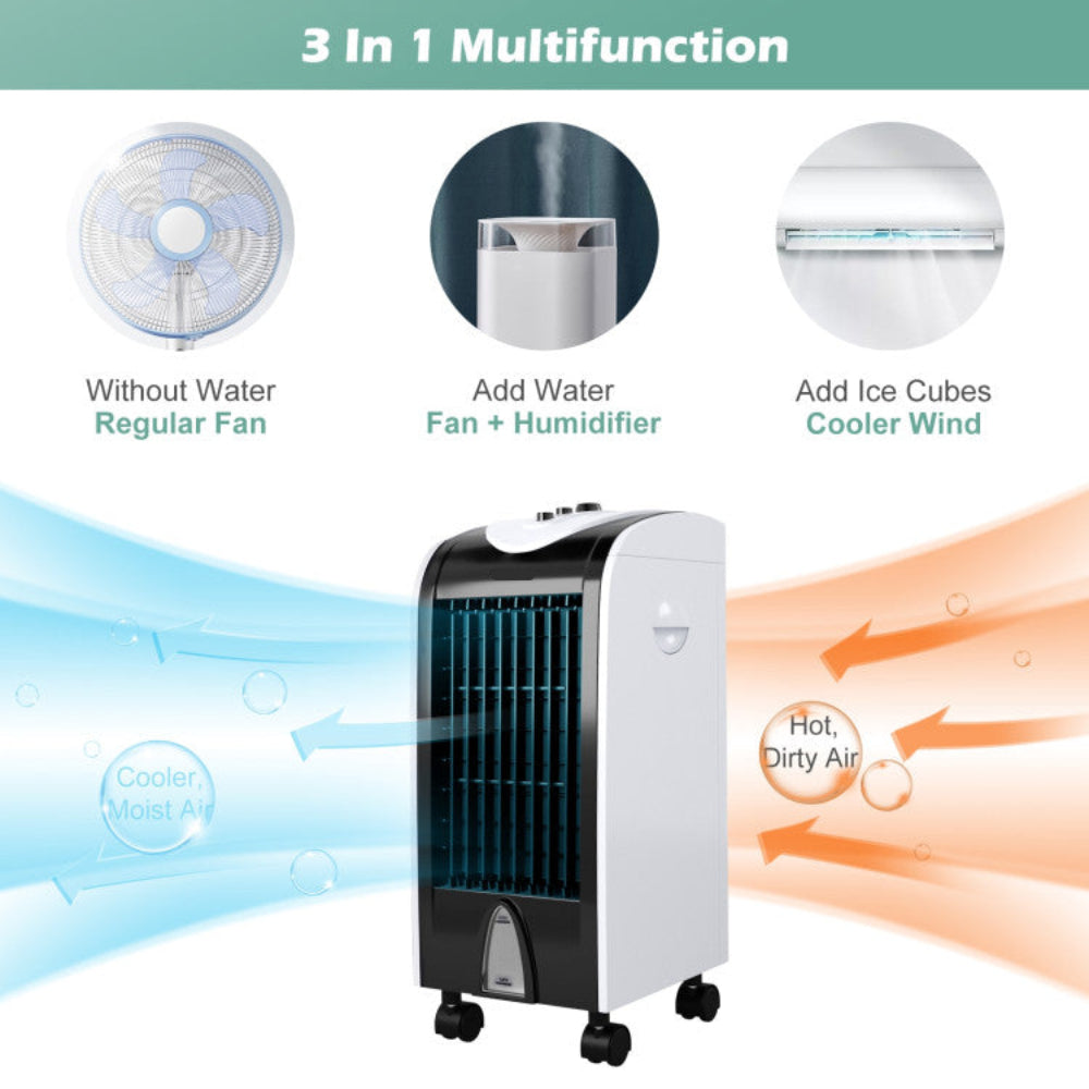 Climatiseur portable 4-en-1 pour maison intelligente, pour un confort efficace