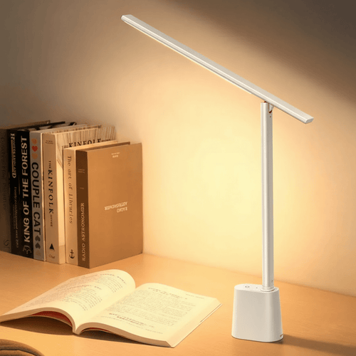 Stolní lampa AstraFold s stmíváním a skládacím designem s možností dobíjení