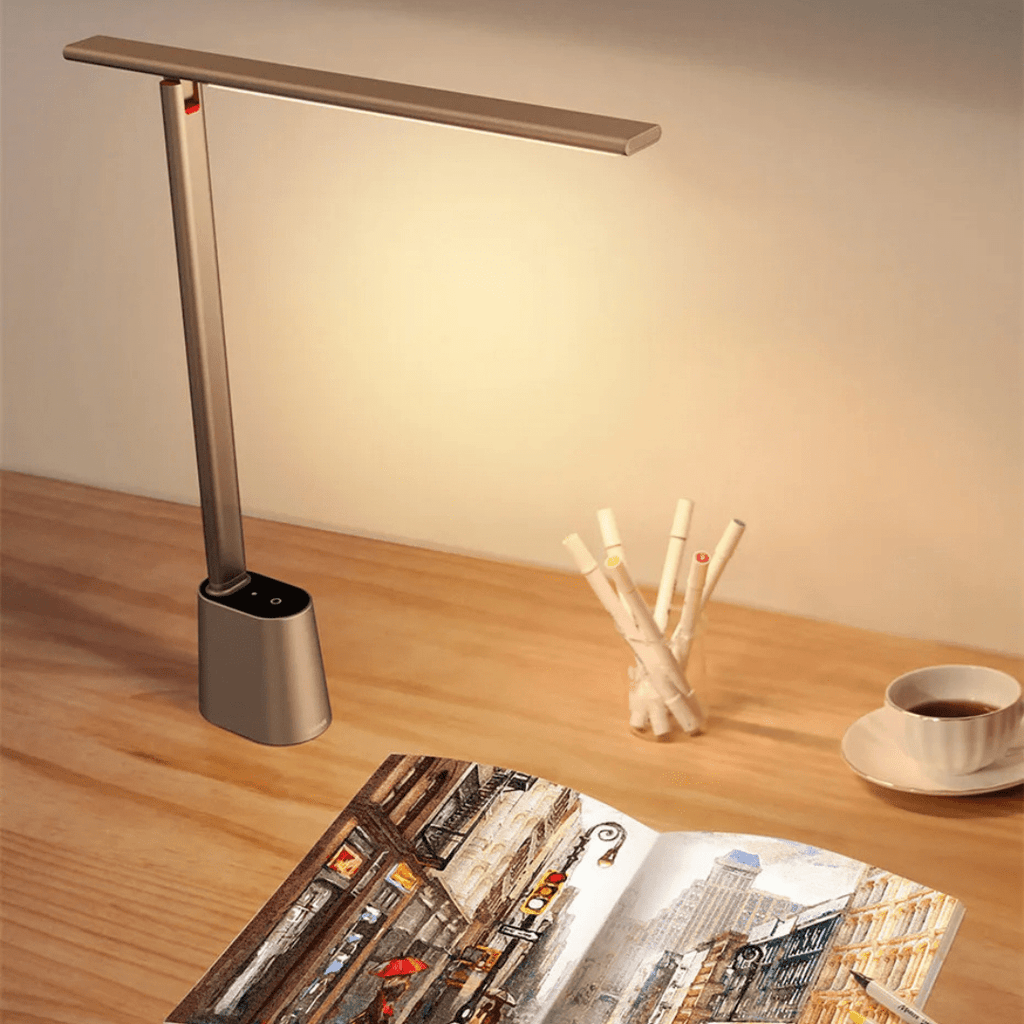 AstraFold Schreibtischlampe mit Dimmfunktion und wiederaufladbarem, faltbarem Design