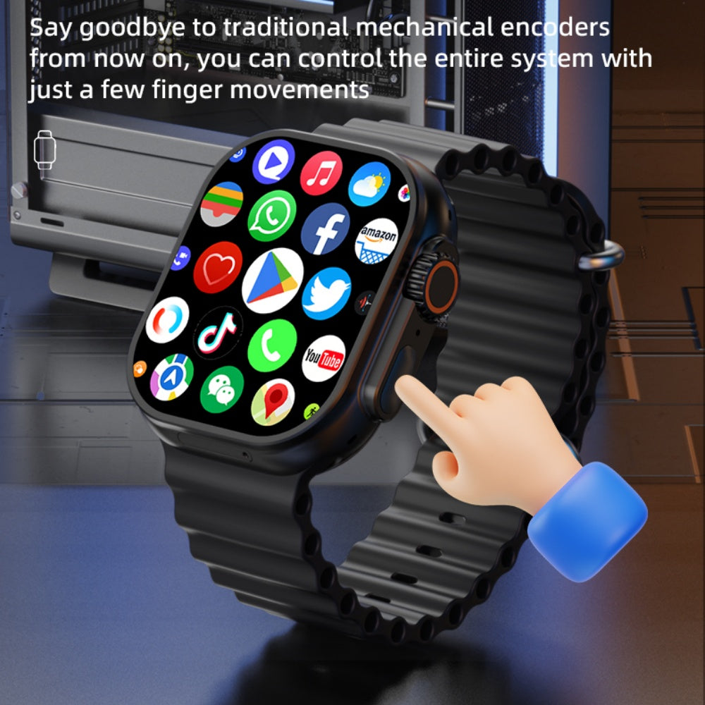 Montre intelligente avec écran tactile 4G LTE, caméra rotative, longue autonomie de batterie