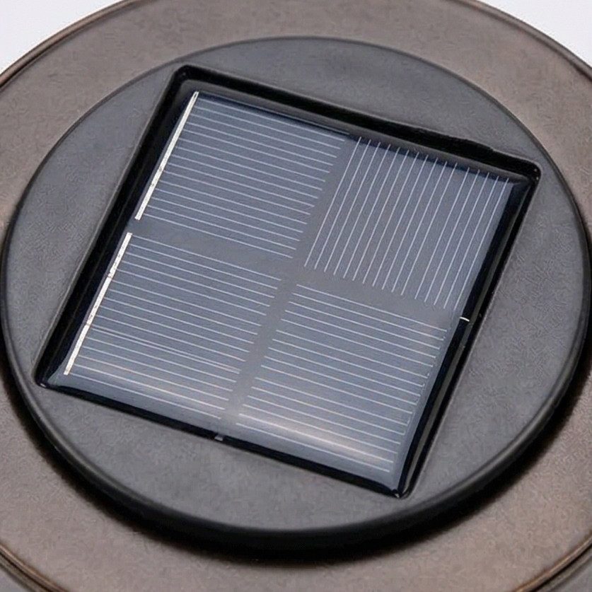 Outdoor Solar Lanterns With Colorful Light Effects And Hand Cut Metal Detail