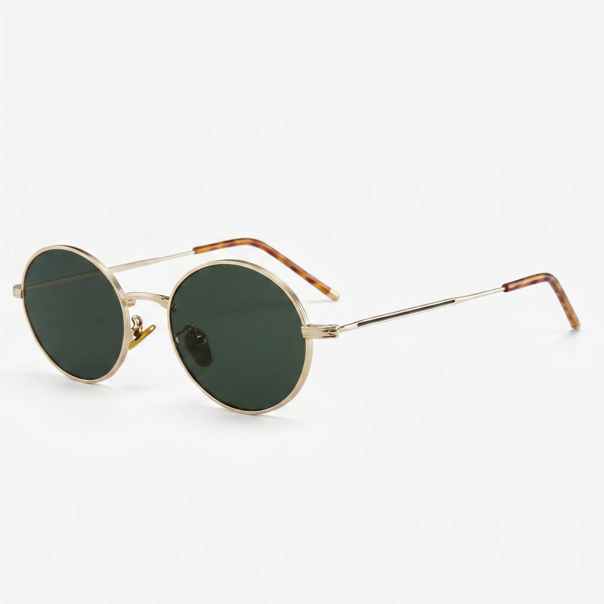 Round Vintage Style Sunglasses -  Reducing Bright Glare - Ormexis