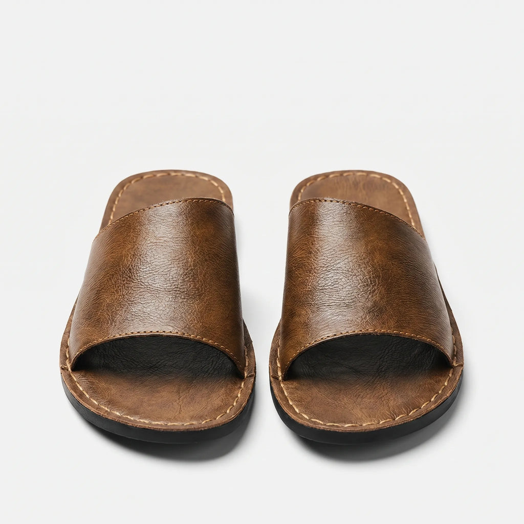 Minimalist Slip-On Sandals -  Warm Weather Wear - Ormexis