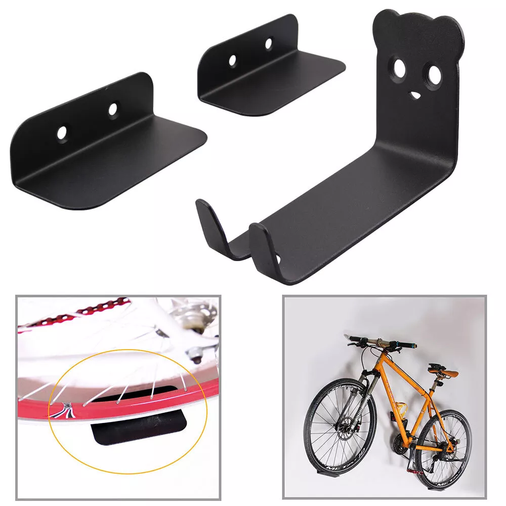 SpaceSaver vægmontering til cykler med holdbar stålkonstruktion