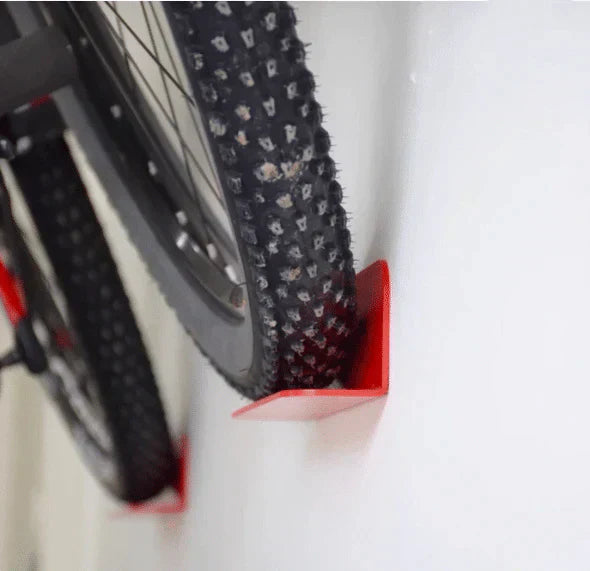 SpaceSaver vægmontering til cykler med holdbar stålkonstruktion