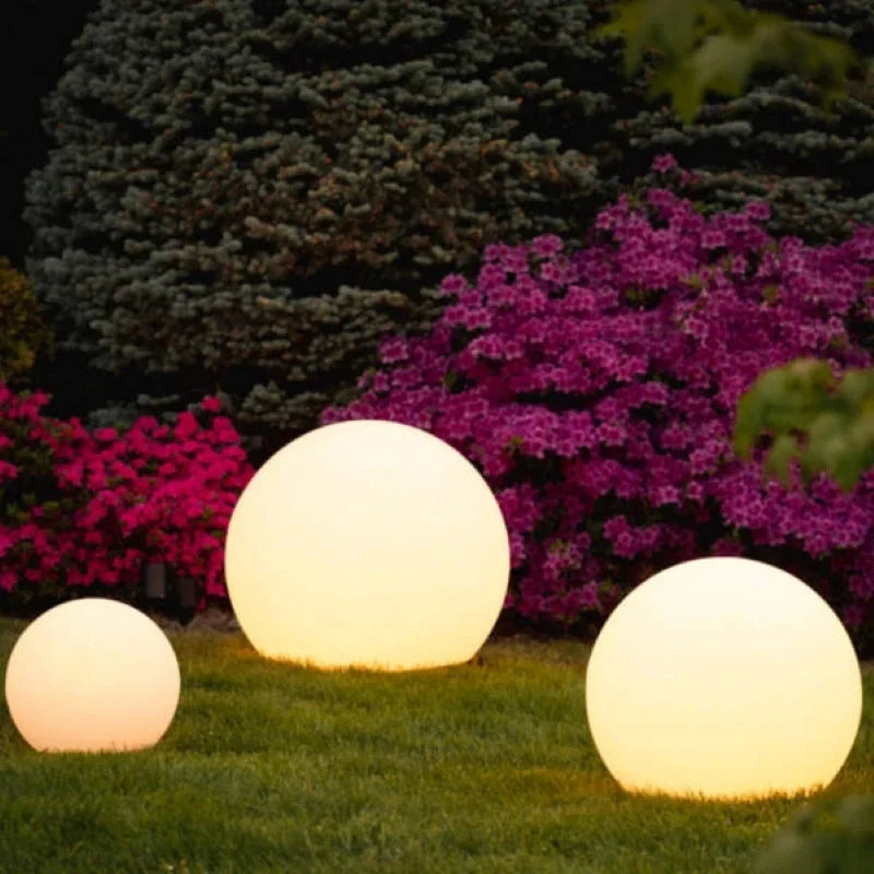 Luz de jardim esférica para exterior | Ormexis
