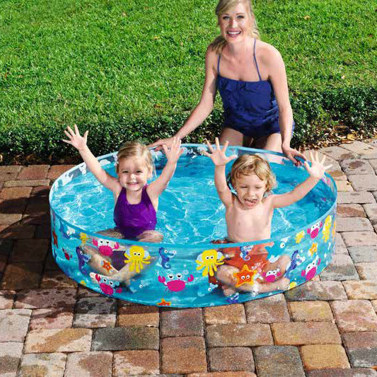 Splash Haven børnepool med maritimt motiv til sommerens sjov
