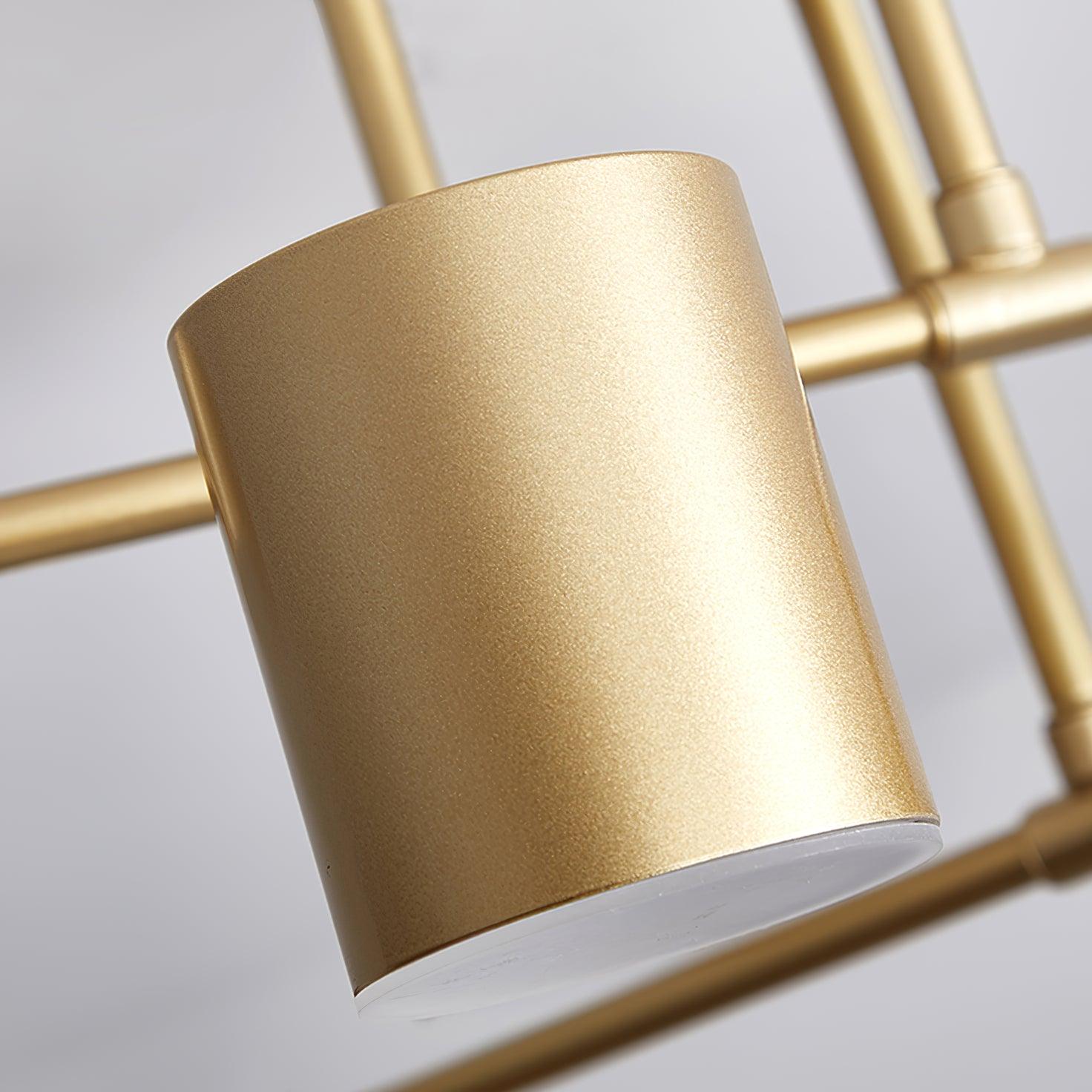 Gold Multi-Arm Sputnik LED Ceiling Light | Ormexis