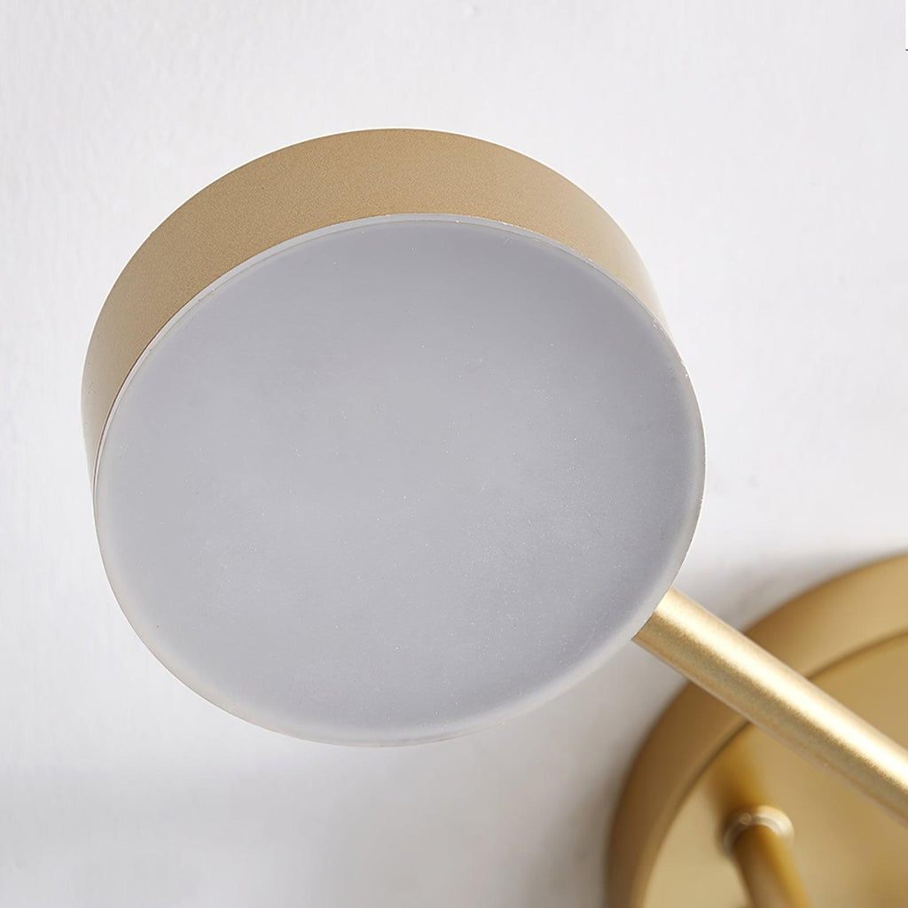 Gold Multi-Arm Sputnik LED Ceiling Light | Ormexis