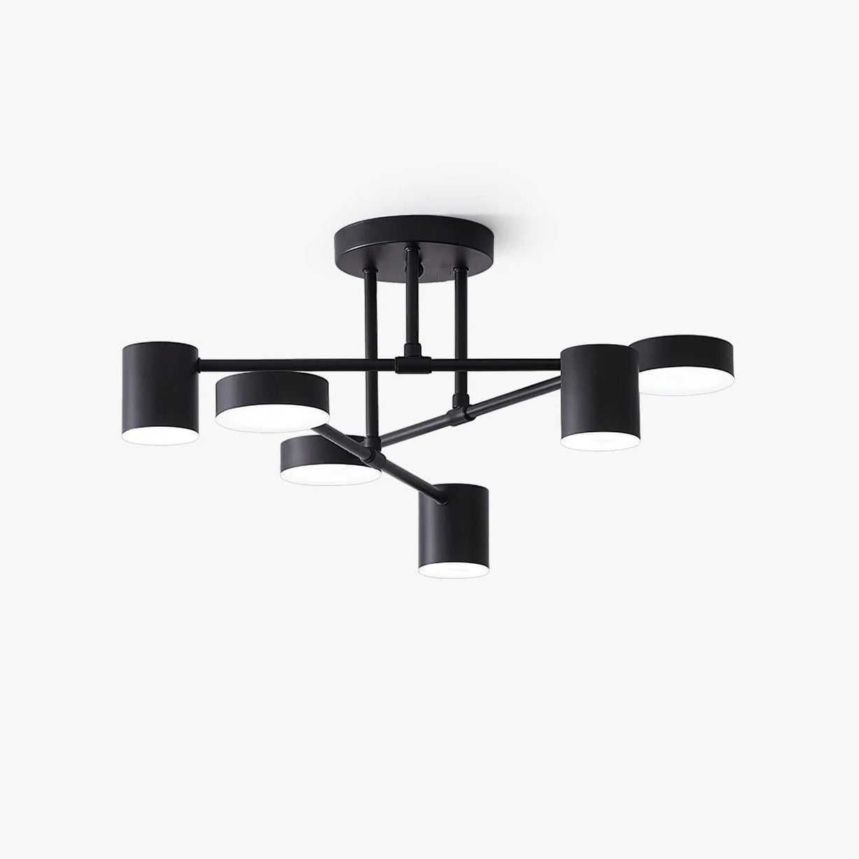 Gold Multi-Arm Sputnik LED Ceiling Light | Ormexis