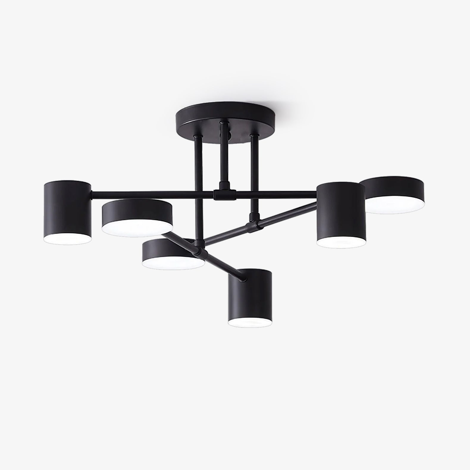 Gold Multi-Arm Sputnik LED Ceiling Light | Ormexis