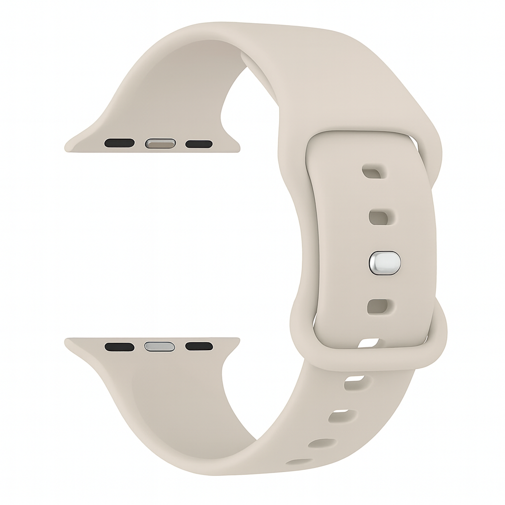 Starlight silikonrem for Apple Watch i alle serier