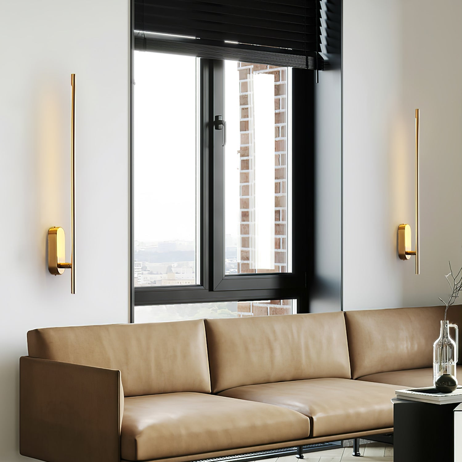 Lampada da parete a LED in metallo dal design architettonico | Ormexis