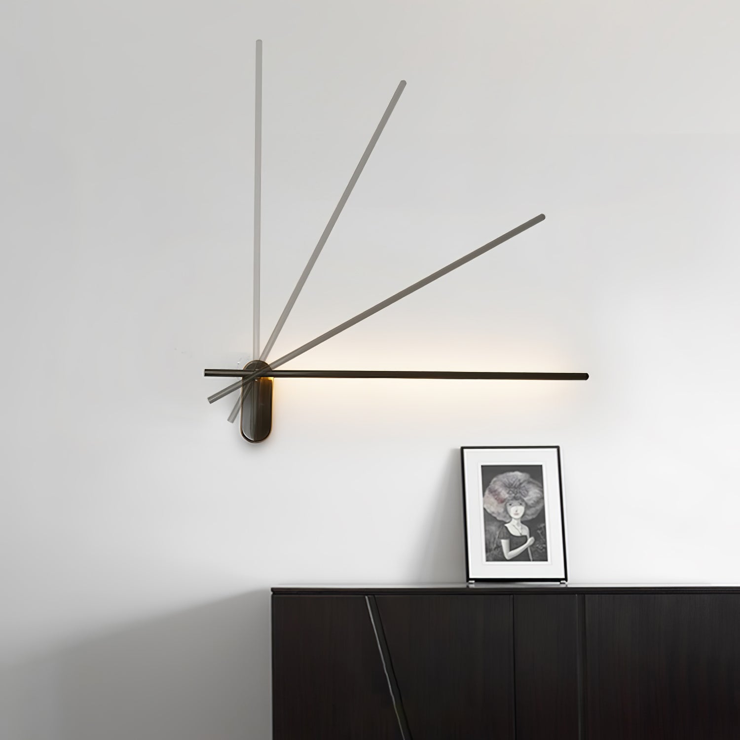 Lampada da parete a LED in metallo dal design architettonico | Ormexis