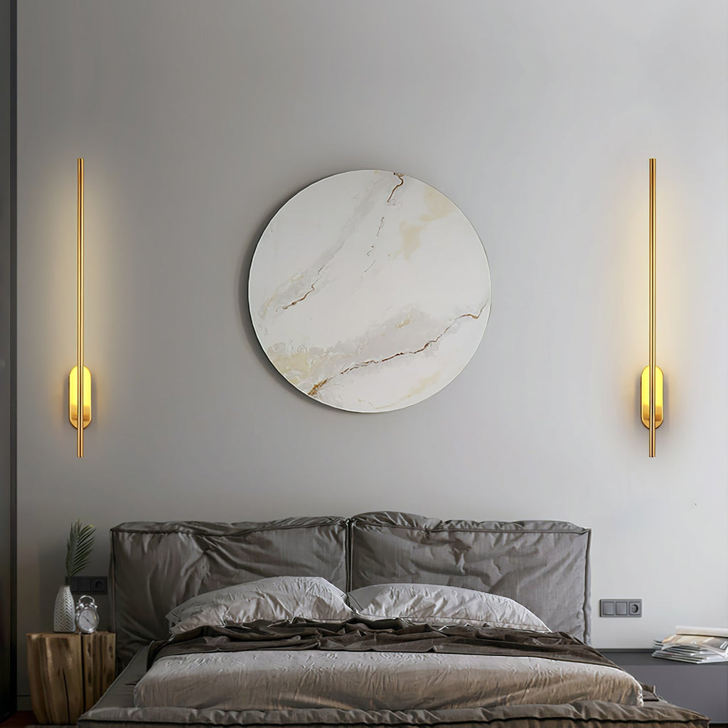 Lampada da parete a LED in metallo dal design architettonico | Ormexis
