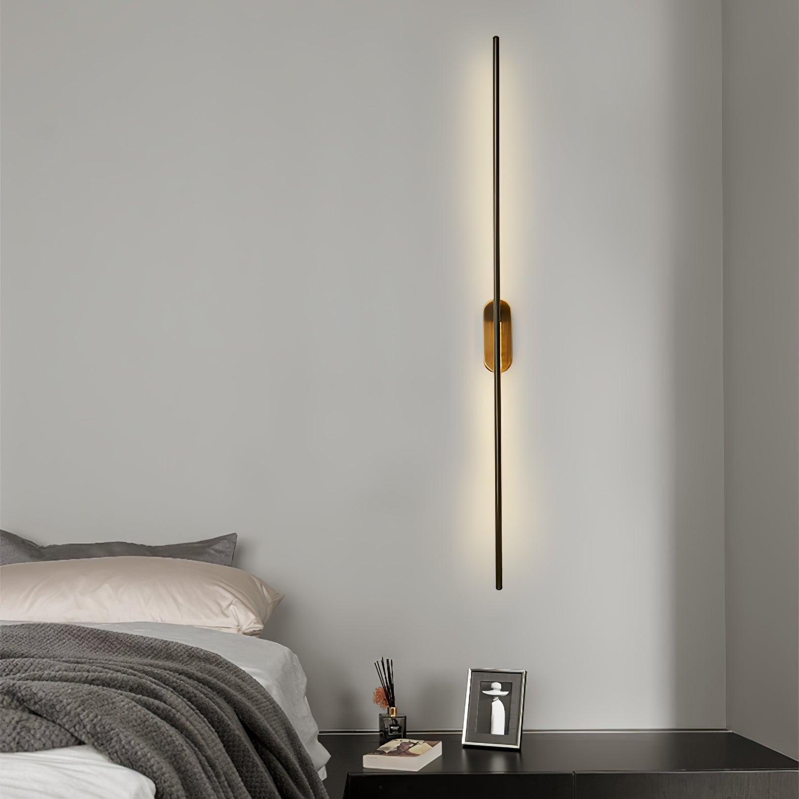 Lampada da parete a LED in metallo dal design architettonico | Ormexis