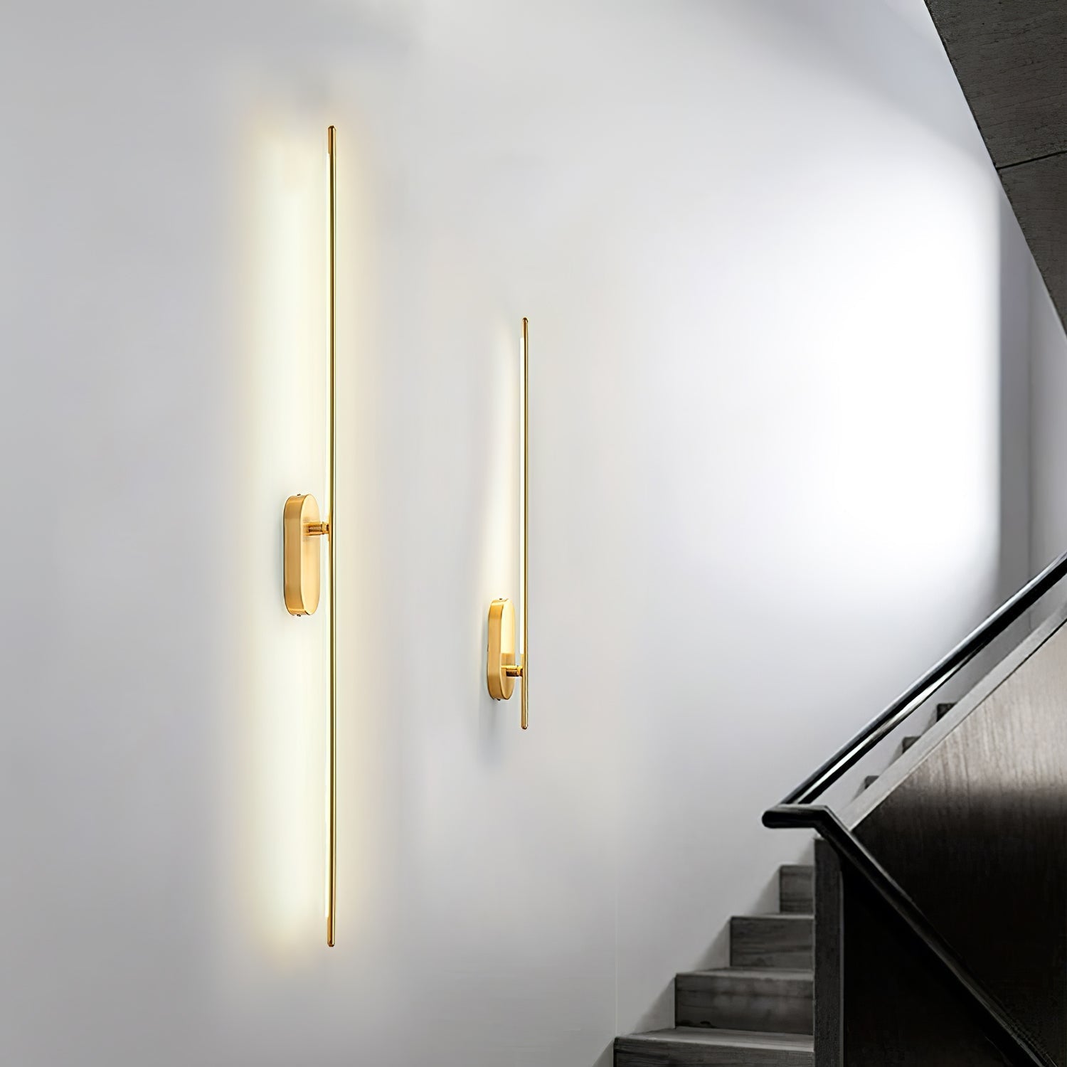 Lampada da parete a LED in metallo dal design architettonico | Ormexis
