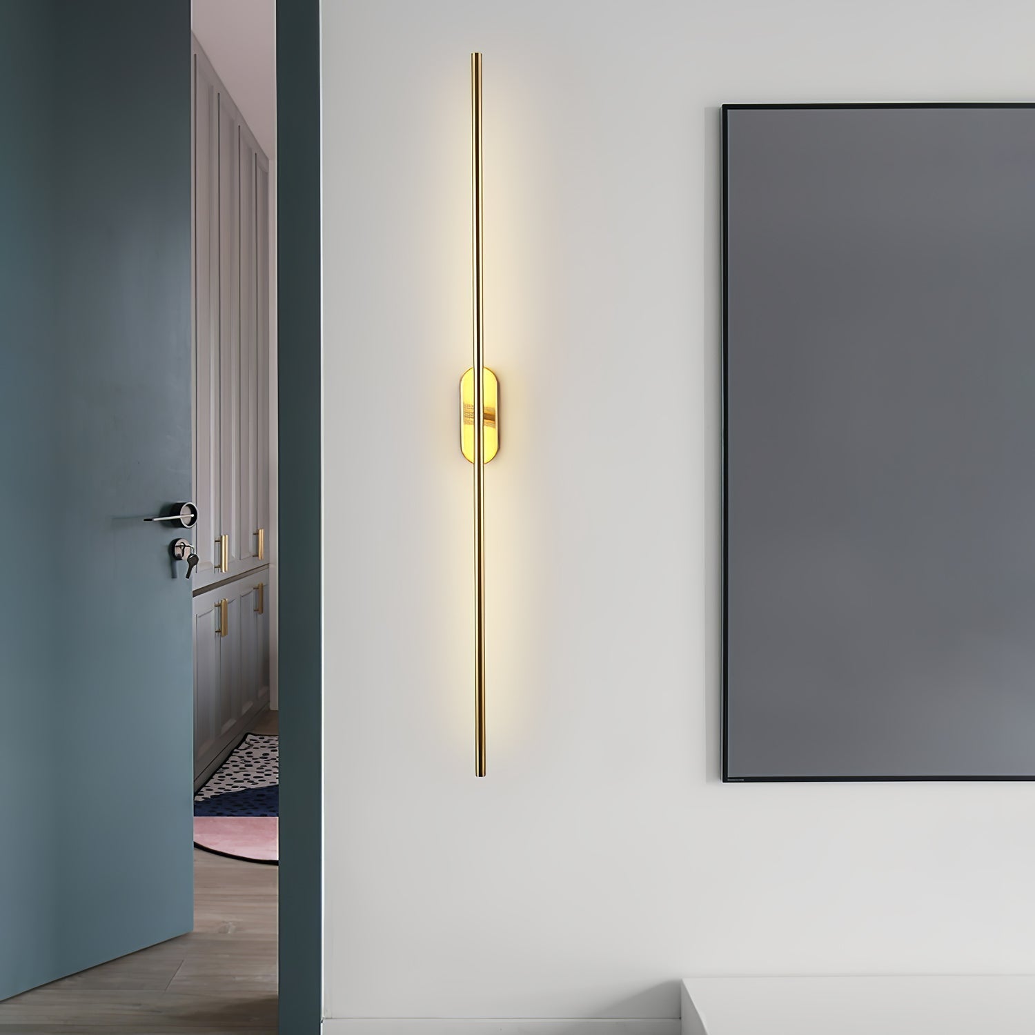 Lampada da parete a LED in metallo dal design architettonico | Ormexis