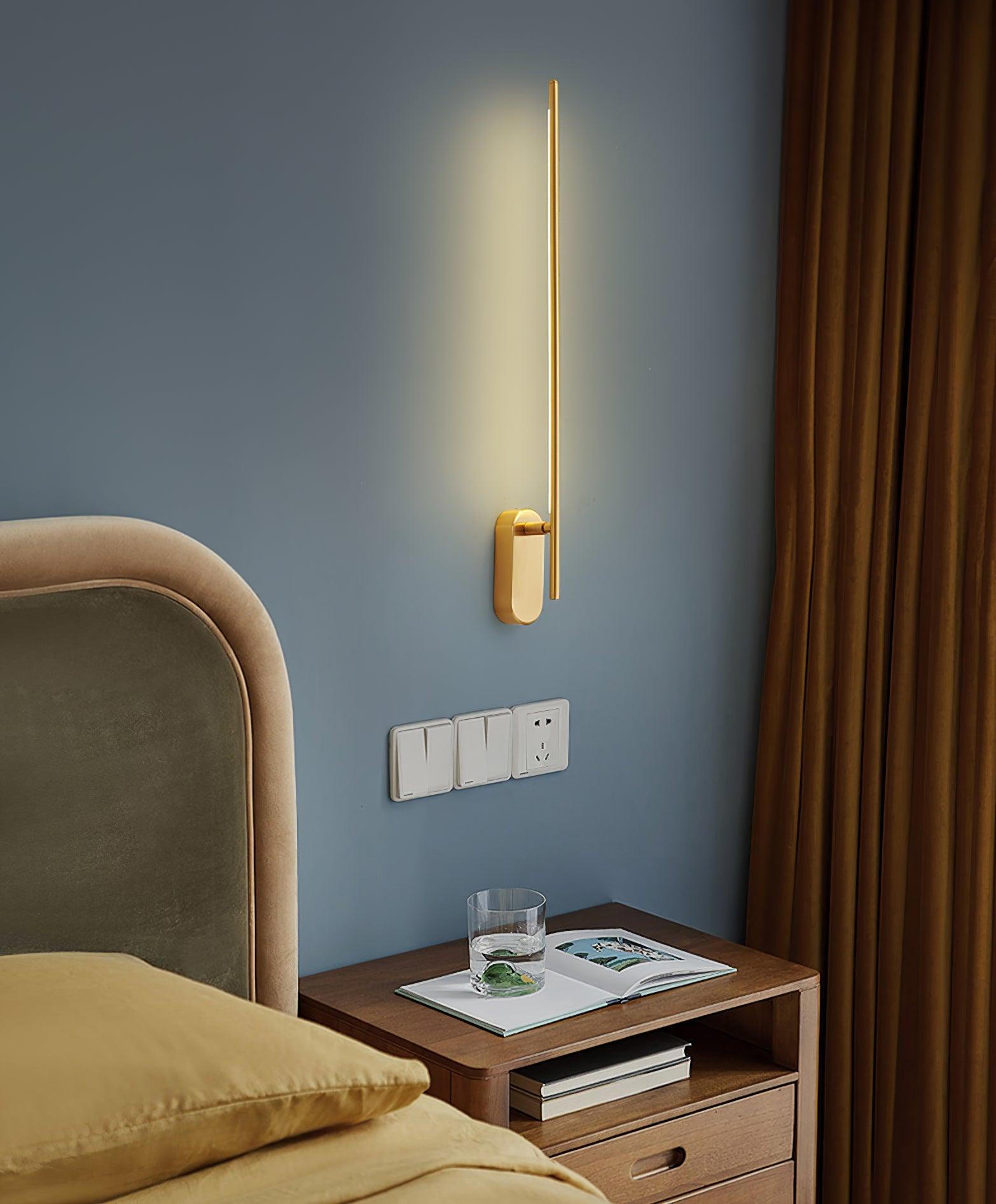 Lampada da parete a LED in metallo dal design architettonico | Ormexis