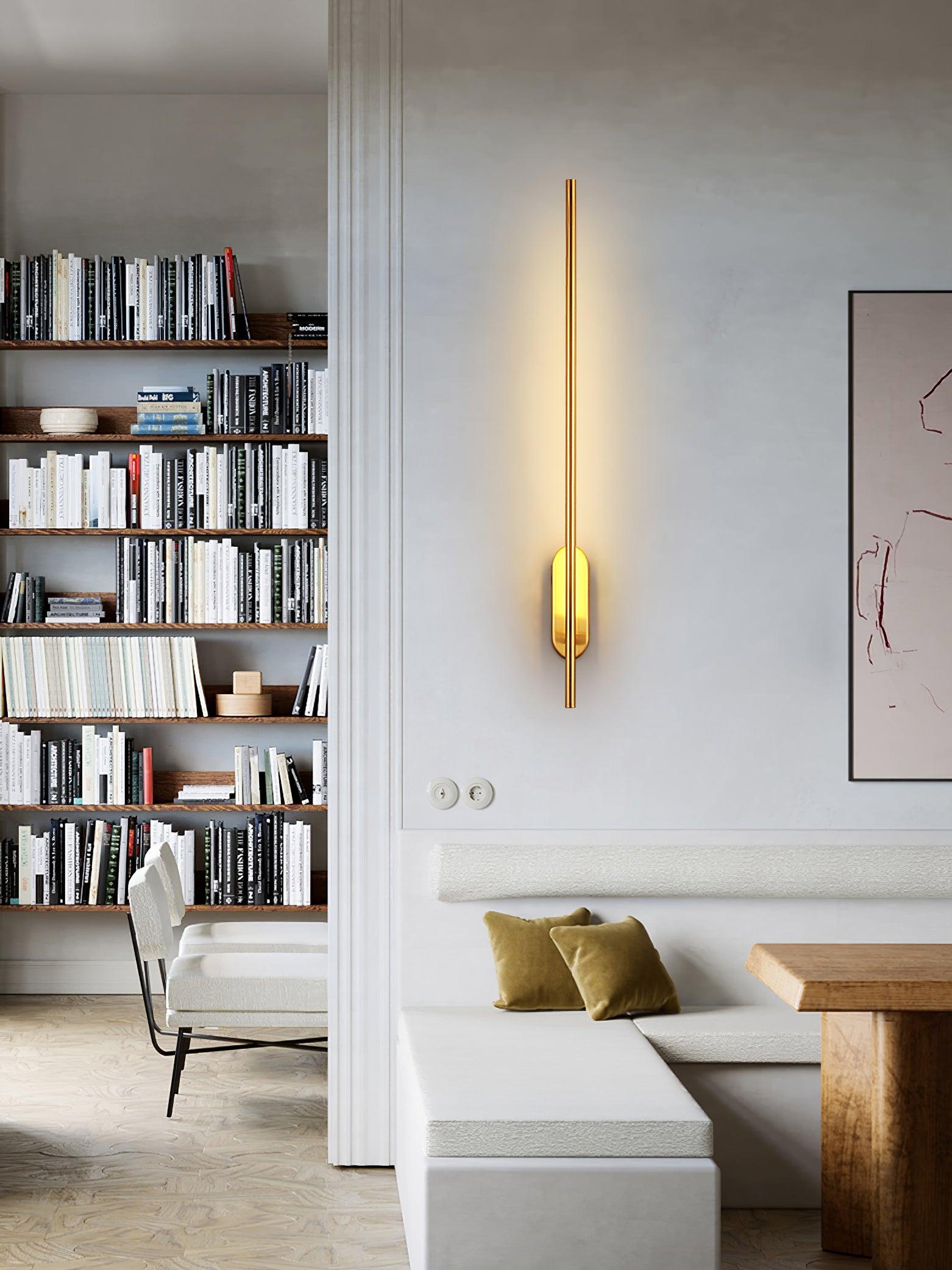 Lampada da parete a LED in metallo dal design architettonico | Ormexis