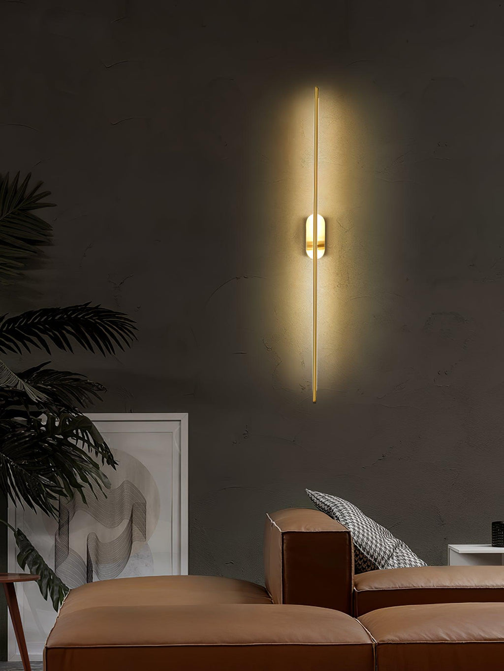 Lampada da parete a LED in metallo dal design architettonico | Ormexis