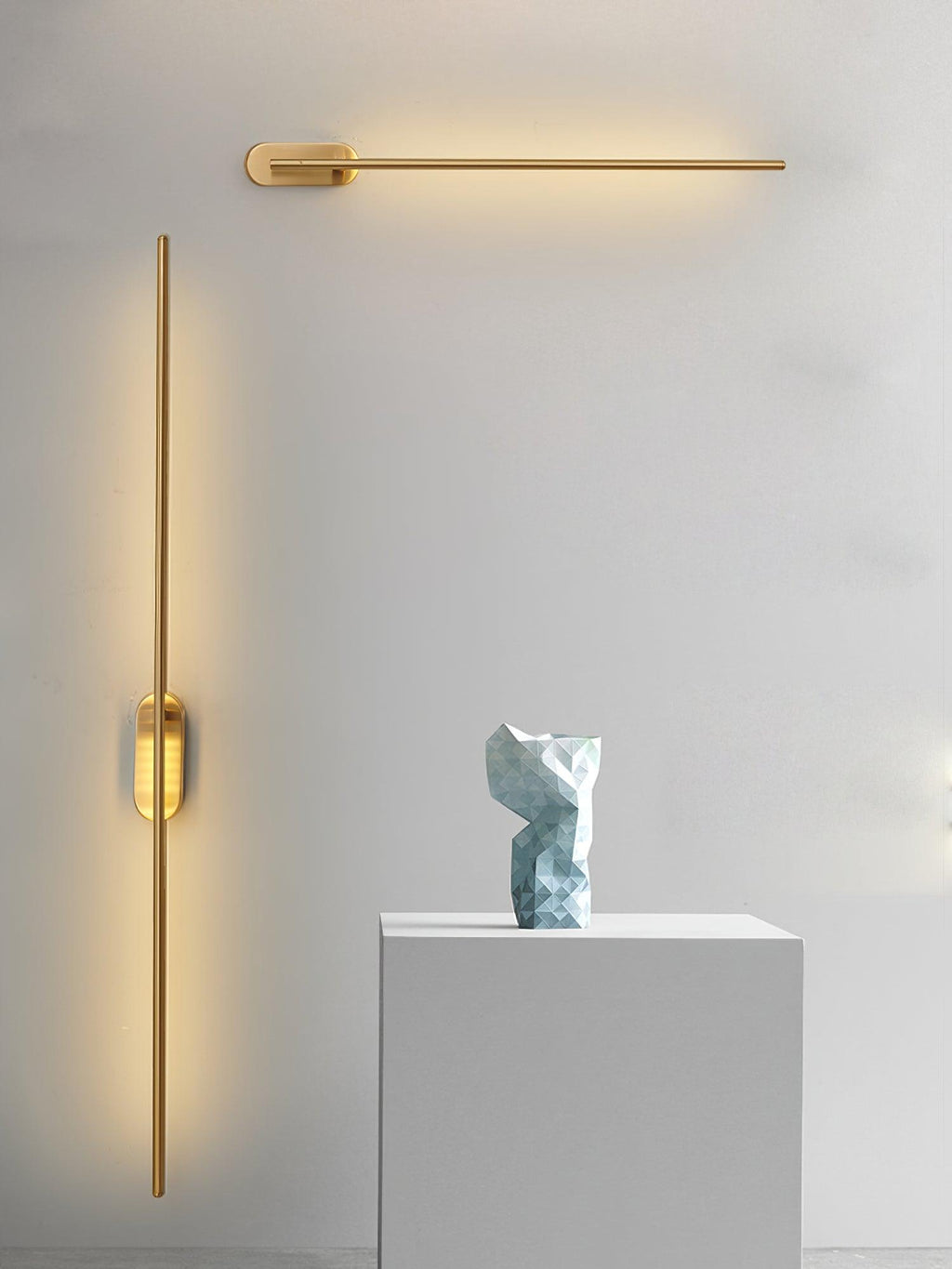 Lampada da parete a LED in metallo dal design architettonico | Ormexis