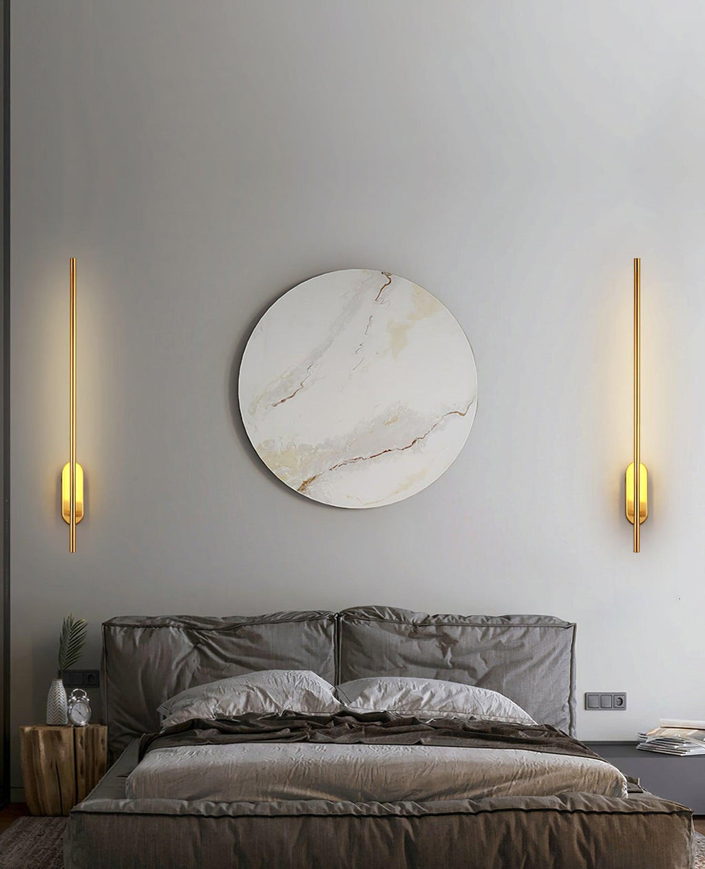 Lampada da parete a LED in metallo dal design architettonico | Ormexis