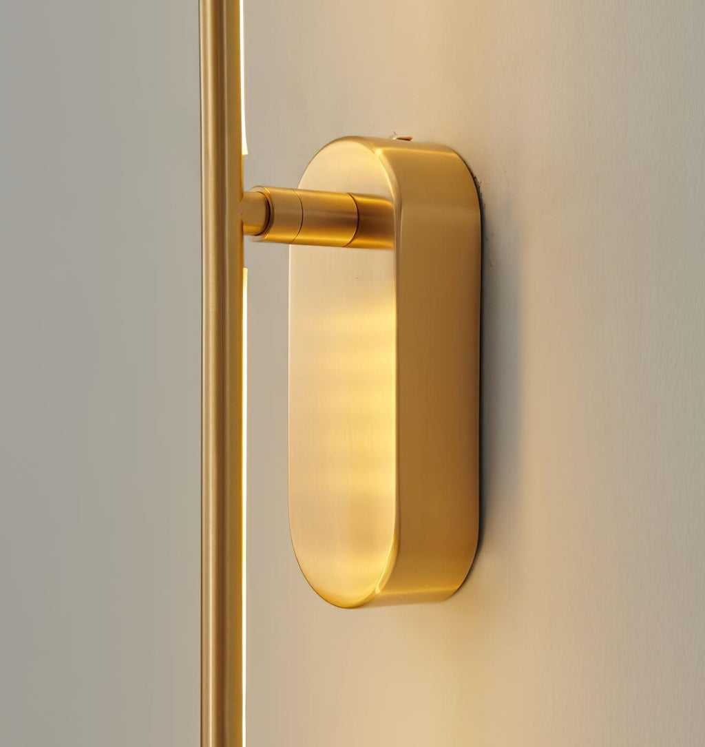 Lampada da parete a LED in metallo dal design architettonico | Ormexis
