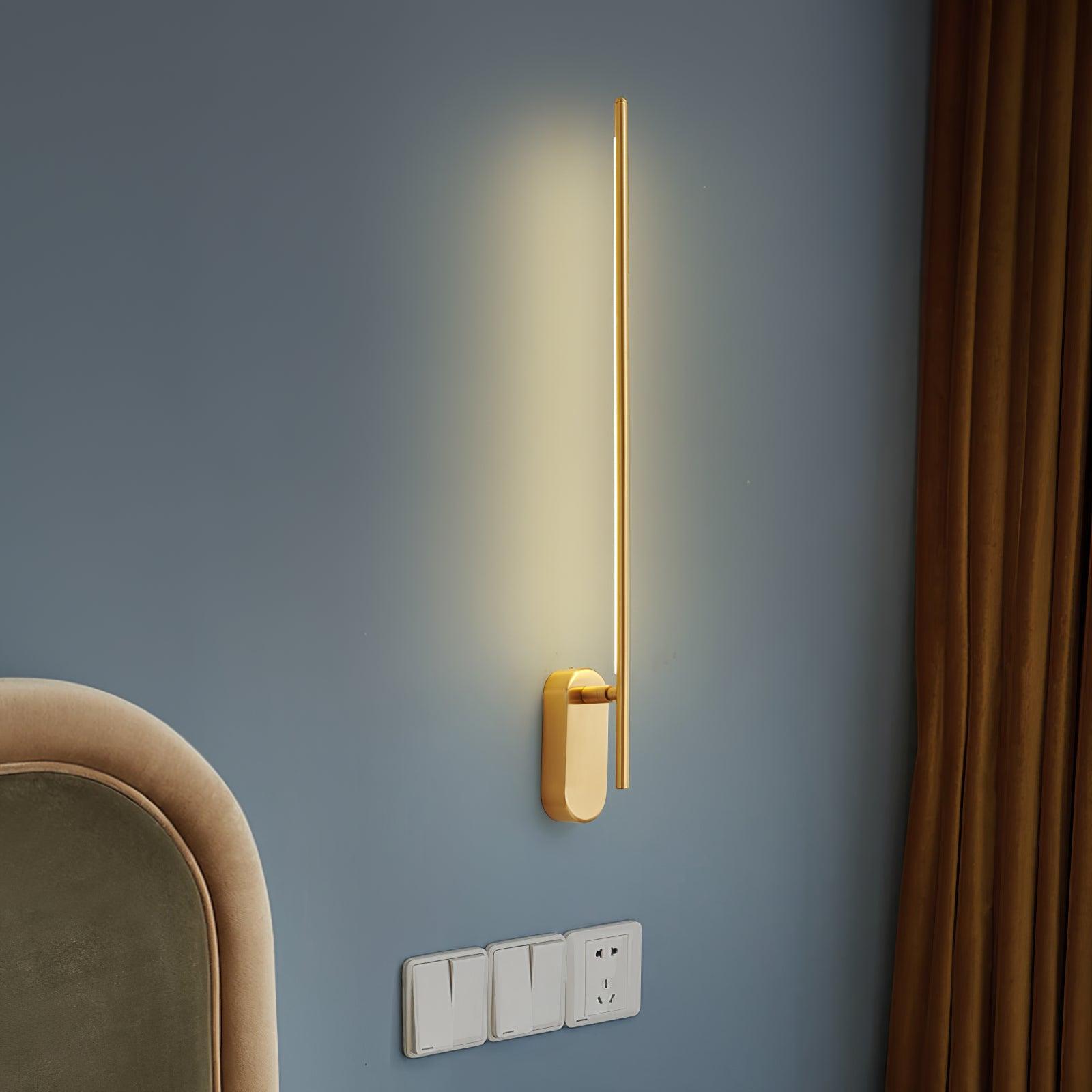 Lampada da parete a LED in metallo dal design architettonico | Ormexis
