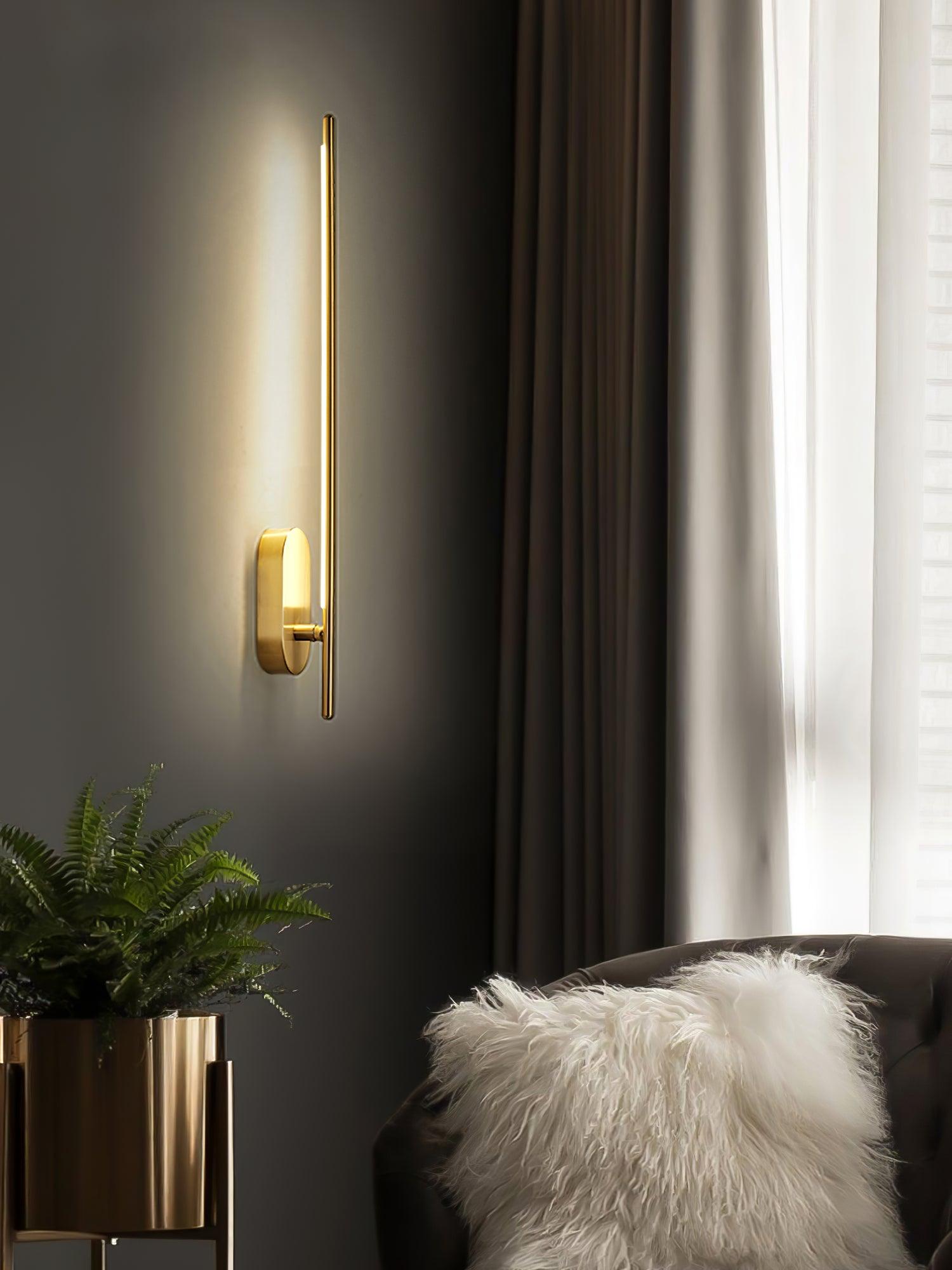 Lampada da parete a LED in metallo dal design architettonico | Ormexis