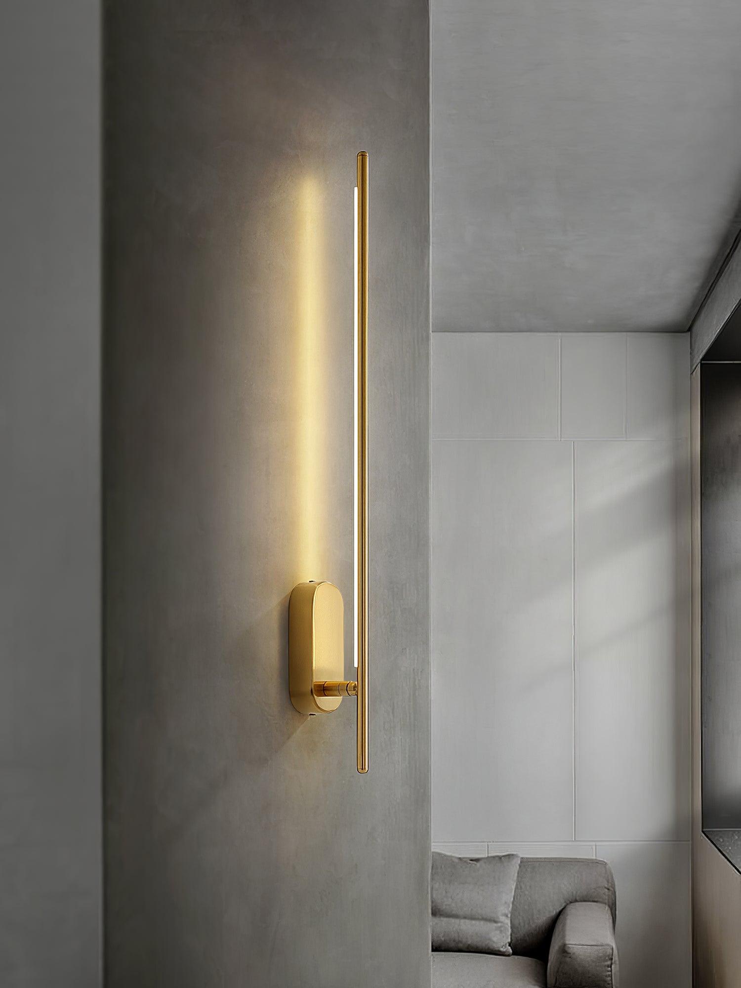 Lampada da parete a LED in metallo dal design architettonico | Ormexis