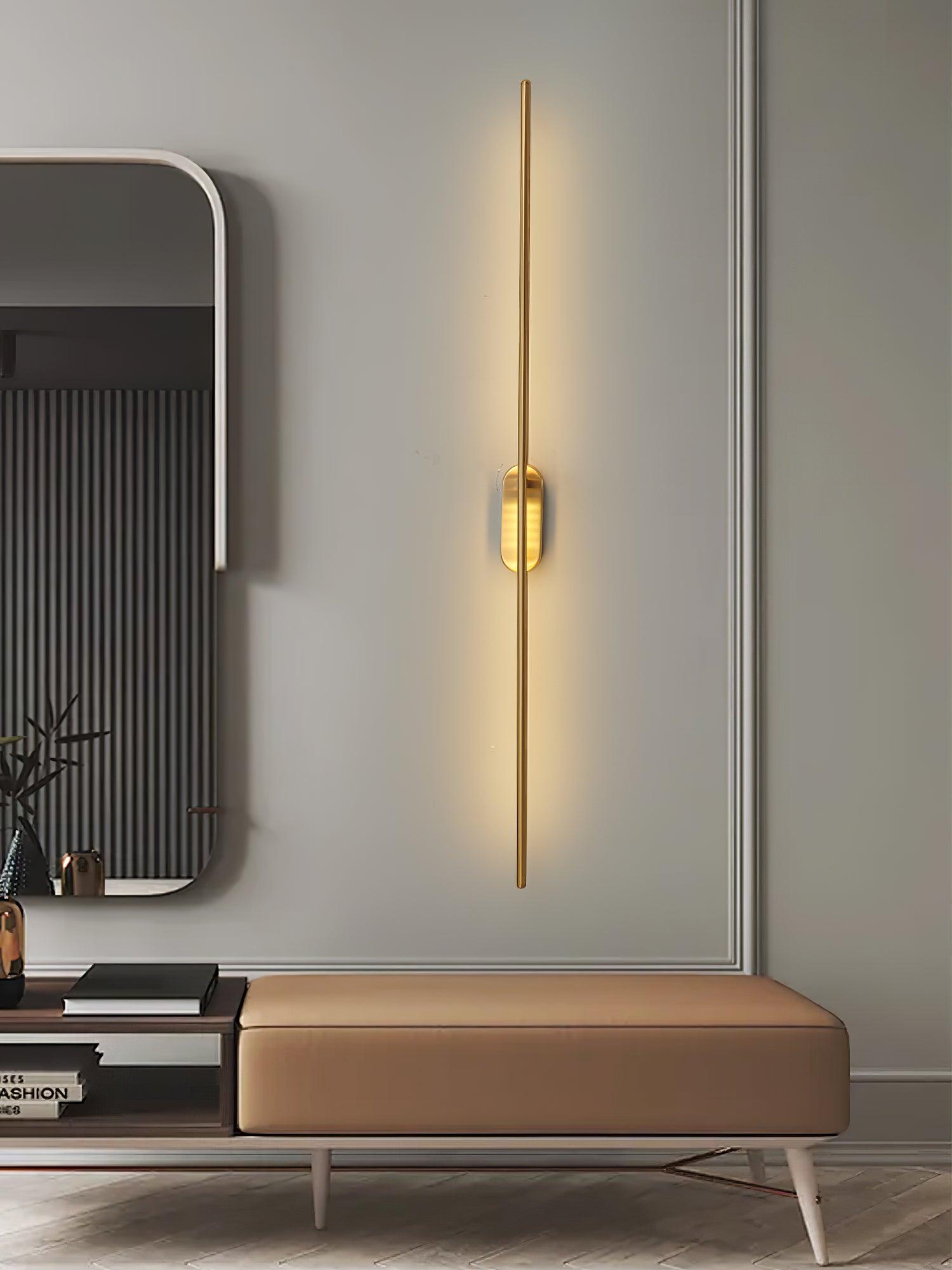 Lampada da parete a LED in metallo dal design architettonico | Ormexis